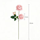 Artificial Pink French Peony, Sweet Decor, 2 Pack