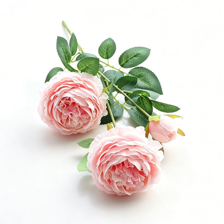 Artificial Pink French Peony, Sweet Decor, 5 Pack