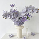 Artificial Oil Painting Phalaenopsis, Light Purple, 1 Pack