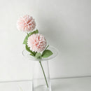 Artificial Hydrangea, Champagne Warm Decor, 5 Pack