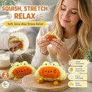 Caramel Croissant Realistic Squishy Twin Pack, Relaxation Toy Pair