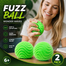 Refreshing Spiky Ball Squishy Green 2 Pack