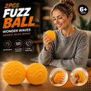 Cheerful Spiky Ball Squishy Yellow 2 Pack