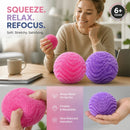 Dreamy Duo Pink & Purple Spiky Ball Squishy 2 Pack