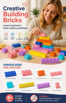 Relaxing Mini Building Blocks DIY Puzzle Toy, 300pcs Plain Bag Regular Colours (Separater & Instruction Included)