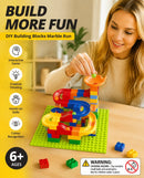 Creative Marble Run Building Blocks DIY Puzzle Toy, 176pcs Small Track (Colour Box Pack)