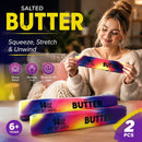 Iridescent Butter Stick 23cm Stress Relief Toy 2 Pack, Party Gift
