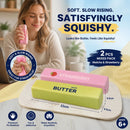 Matcha & Strawberry Butter Stick 23cm Stress Relief Toy 2 Pack