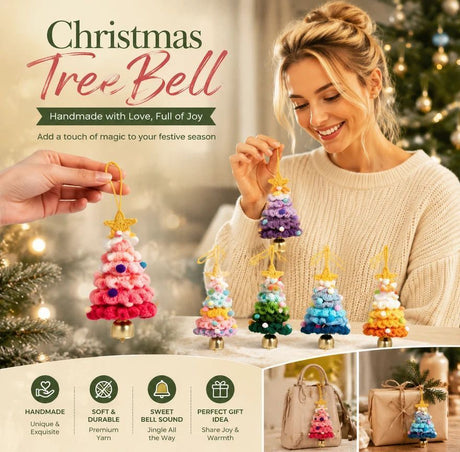 2 Pack Crochet Ornament A+F Pink & Blue, Festive Present Pair