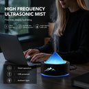 Home Aroma Diffuser Humidifier with Night Light, Black, Holiday Present