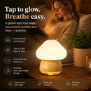 Tap Control Night Light Humidifier, Yellow, Cute Festive Gift