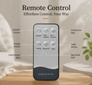 Onion Wood Grain Aroma Diffuser, Light Wood + Remote, 24V AU Plug, Holiday Present