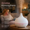 Onion Aroma Diffuser Pure White + Remote, 24V AU Plug, Home Decor Gift