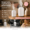 2 Pack Water Drop Humidifier White 220ML+330ML Combo, Xmas Gift