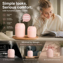 2 Pack Water Drop Humidifier Pink 220ML+330ML Combo, Holiday Present
