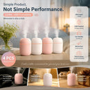 4 Pack Nordic Pink & Glacier White Humidifier Mixed Bundle