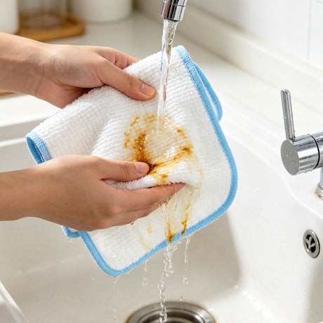 3 pk Bamboo Fiber Dish Cloth 18*23