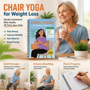 Coil Bound Elderly Chair Yoga Weight Loss Notebook, Balance & Posture Awareness Routine