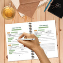 Dual Coil Bound Senior Yoga Journals, Breathing Awareness & All-Round Improvement Weight Loss Plans