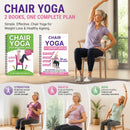 Two-Pack Coil Bound Senior Fitness Notebooks, Stable Strength Training & All-Round Improvement Yoga Guides