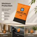 Humidity Indicator Silica Gel Moisture Absorber, Regular Orange Desiccant Beads, 100g Twin Pack