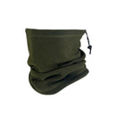Value Ski Trip Pack Fleece Drawstring Neck Gaiters 2 Pcs, Army Green, Thermal Windproof Neck Warmer