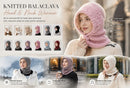 Portable All-In-One Knitted Head Cover Khaki One Size, Handy Ski Gear To Match Regular Daily Clothing