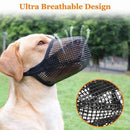 Grey Mesh Dog Muzzle XS 2pcs, Drinkable