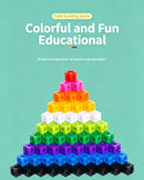 150pcs 10 Colors Mixed PP Square Building Blocks
