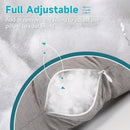 Pink Knit Breathable Ear Cushion, Reduce Side Sleep Ear Discomfort