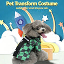 L Size Valencia Sun Pet Costume, Fancy Dress for Halloween & Christmas, Lightweight for 5-6.5 kg Dogs and Cats