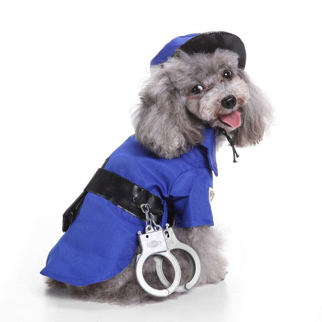 S Size Xenon Navy Pet Costume, Fancy Dress for Halloween & Christmas, Lightweight for 2-3 kg Dogs and Cats