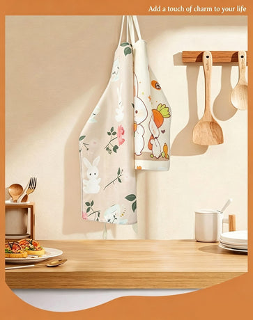 Merry Christmas & Halloween Apron, 75x65 cm Flannel, soft and warm, large size offers extra coverage, ideal for spreading cheer at Christmas and Halloween gatherings.