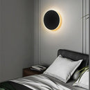 20CM White Sensor Eclipse LED Wall Light Stepless Dimming