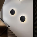 20CM White Sensor Eclipse Wall Light 2Pcs Stepless Dimming