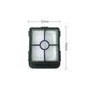 5 Filters + 1 White Cleaning Brush For Bissell 2554A