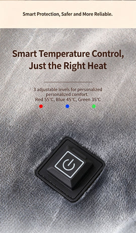 Pink USB Thermostat Heated Blanket Small Warm Cover For Home Student Dormitory