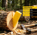 5+8 Inch Tree Felling Wedge Pack 4Pcs Outdoor Log Splitting Accessory