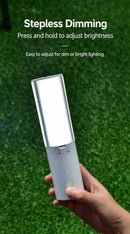 Multifunctional Foldable Camping Light, Waterproof Tent Ceiling Lamp, Christmas & Halloween Backyard Party Decor Light, Hanging & Handheld Dual‑use Outdoor Lantern, 3600mAh Large Capacity Rechargeable Battery