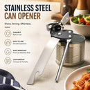 Simple Manual Stainless Steel Can Opener Multi Purpose Kitchen Tool