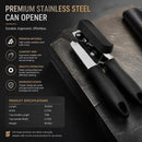Full Stainless Steel Manual Can Opener Multi Function Kitchen Utensil