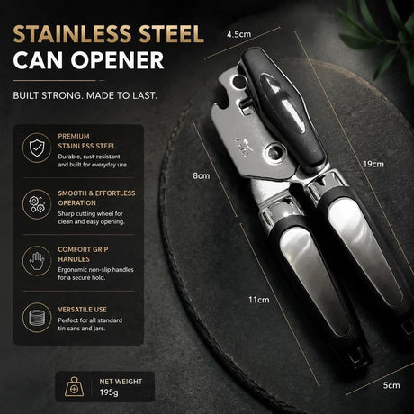 Upgraded Can Bottle Opener Set of 2 Multi Functional Household Gadget