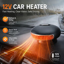 24V Black Vehicle Heater High Power Heating For Large Trucks