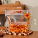 100 Pack [Bowknot Basket] Holds 450g