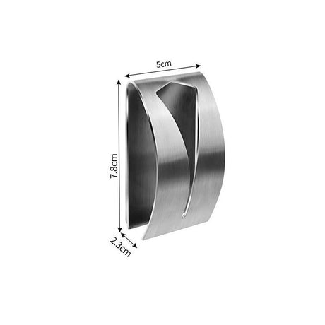 Silver Towel Clips 6 Pack