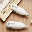 2Pcs White Rechargeable Portable Mini Bag Sealer Household Snack Fresh Keeper