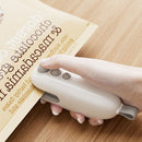 2Pcs White Rechargeable Portable Mini Bag Sealer Household Snack Fresh Keeper