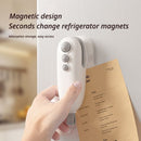 2Pcs White Rechargeable Portable Mini Bag Sealer Household Snack Fresh Keeper