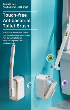 Toilet Brush Set Grey 02