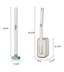 Toilet Brush Set Grey 02